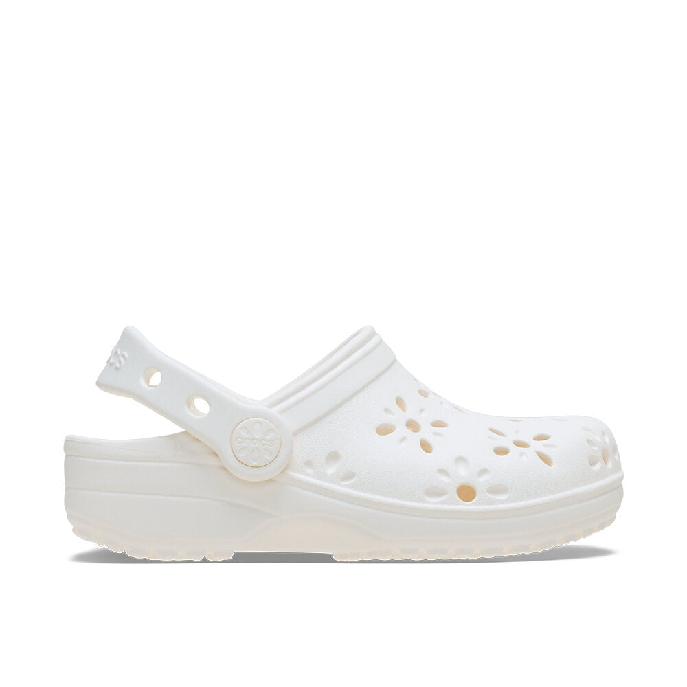 Toddler Classic Floral Cut-Out Clog