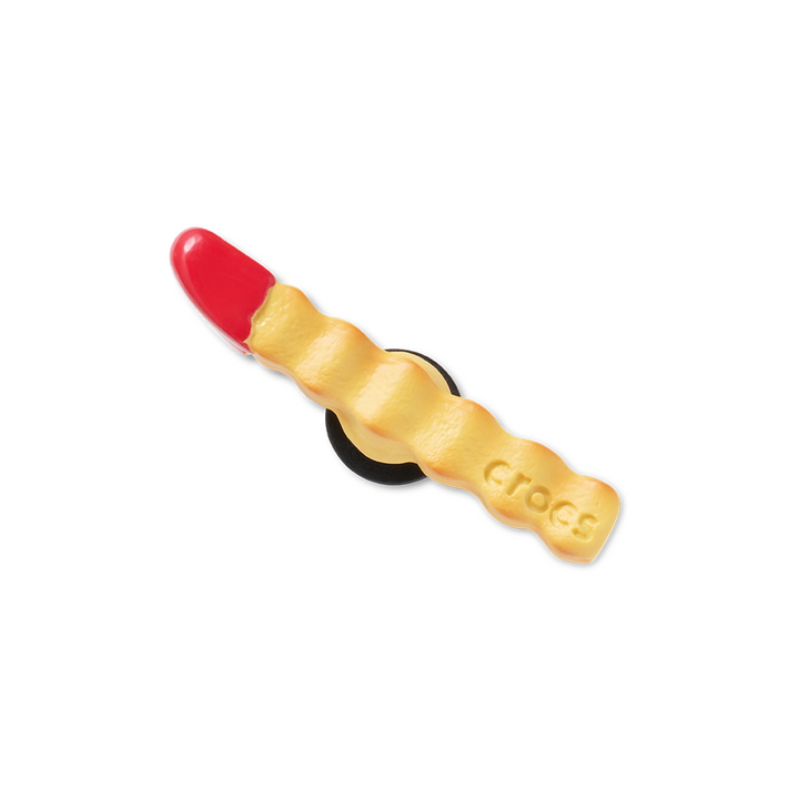 French Fry Dipped in Ketchup