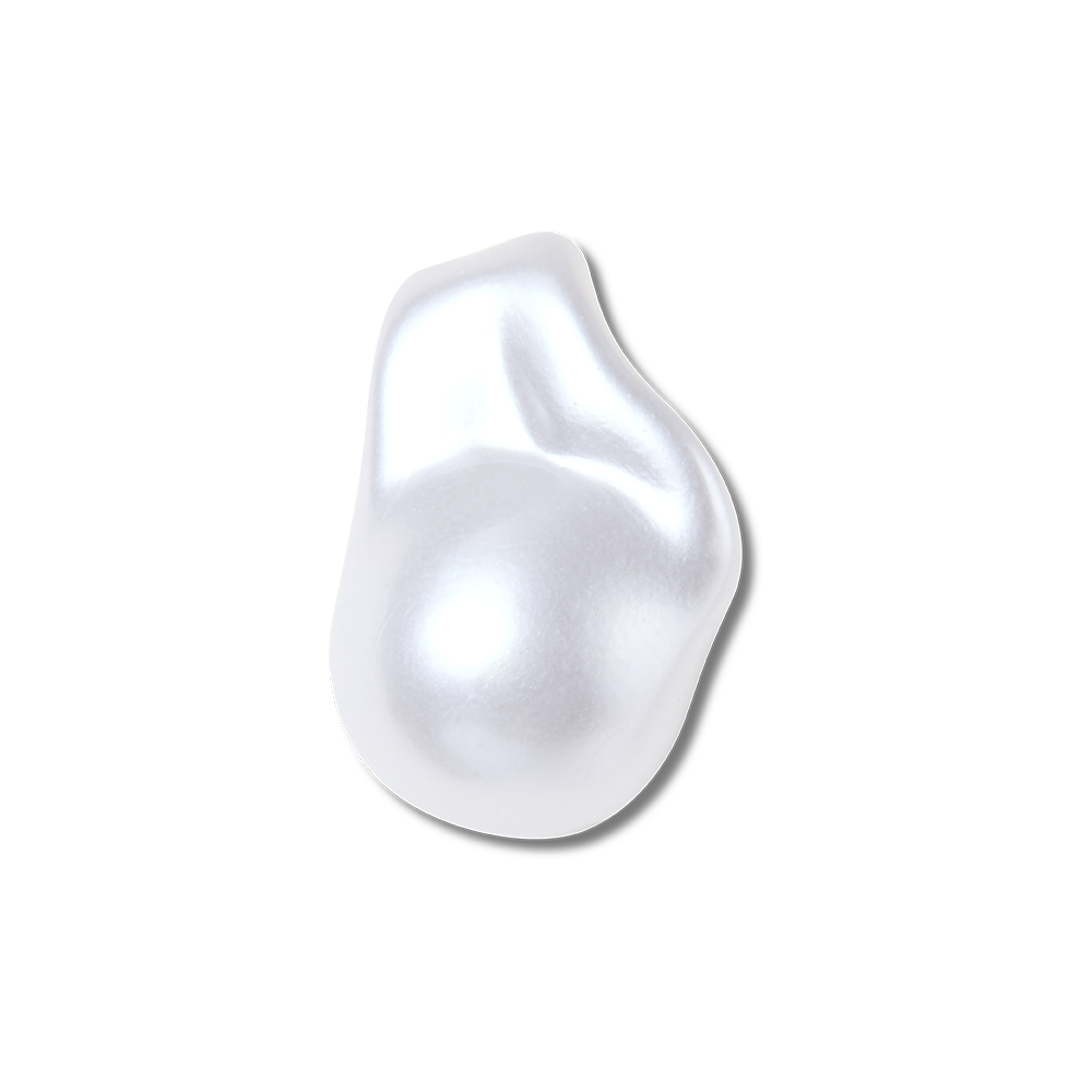 White Pear Baroque Pearl