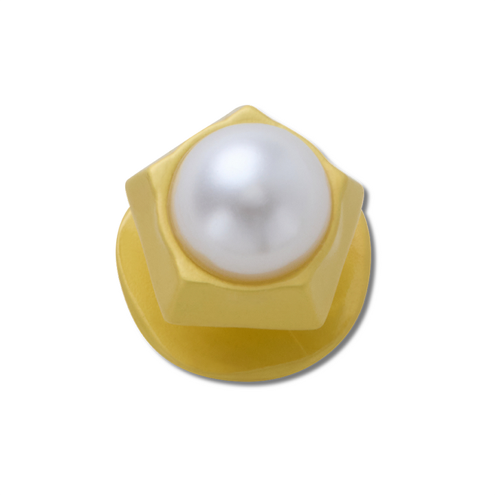 Gold Pentagon Pearl