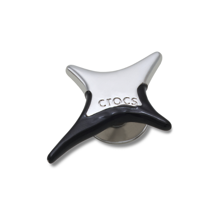 Black Dipped Enamel Star