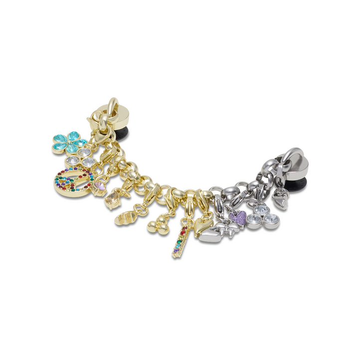 Gold Silver Adjust Charm Chain