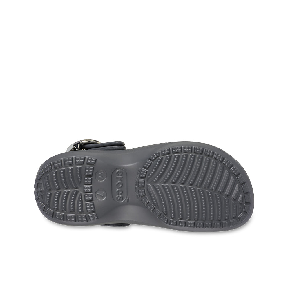 Women Classic Platform Dipped Buckle Clog