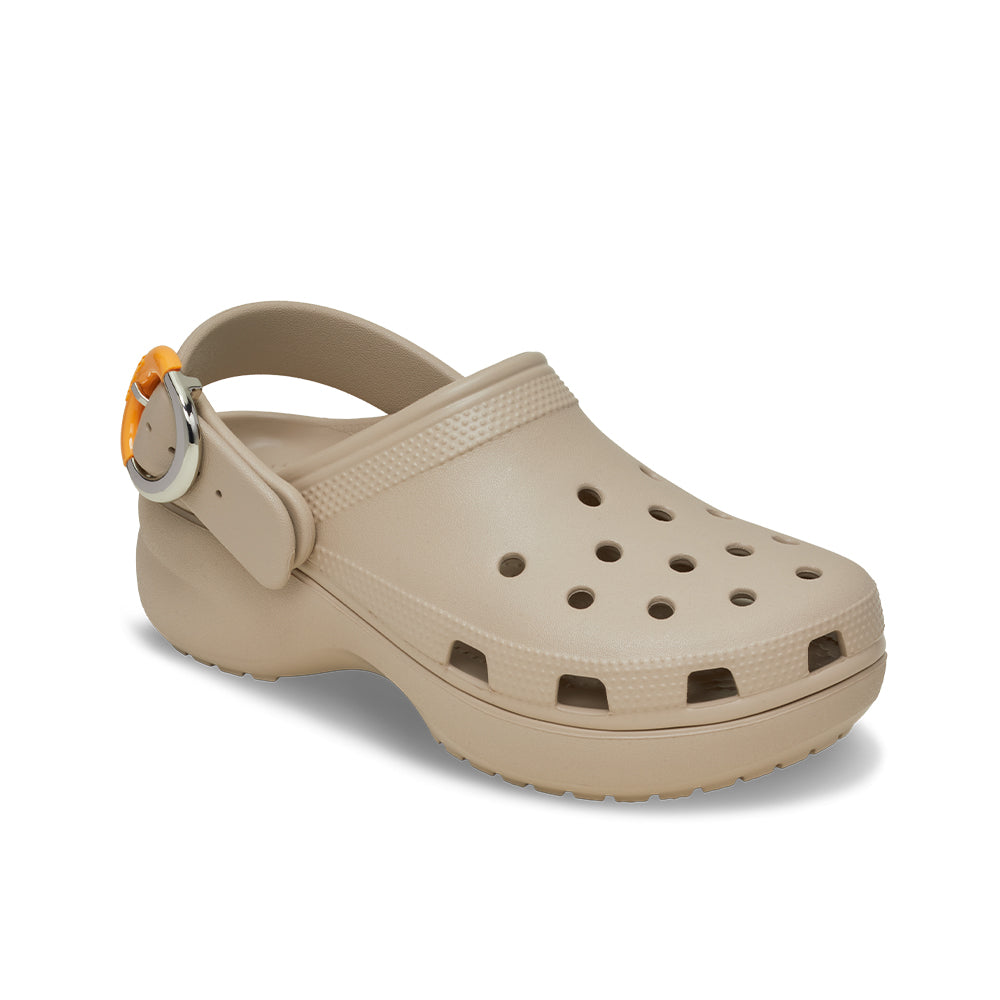 Women's Classic Platform Dipped Buckle Clog