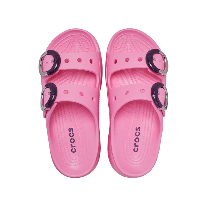 Women Saturday Platform Dipped Buckle Sandal