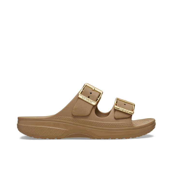 Women's Metallic Buckle Saturday Sandal
