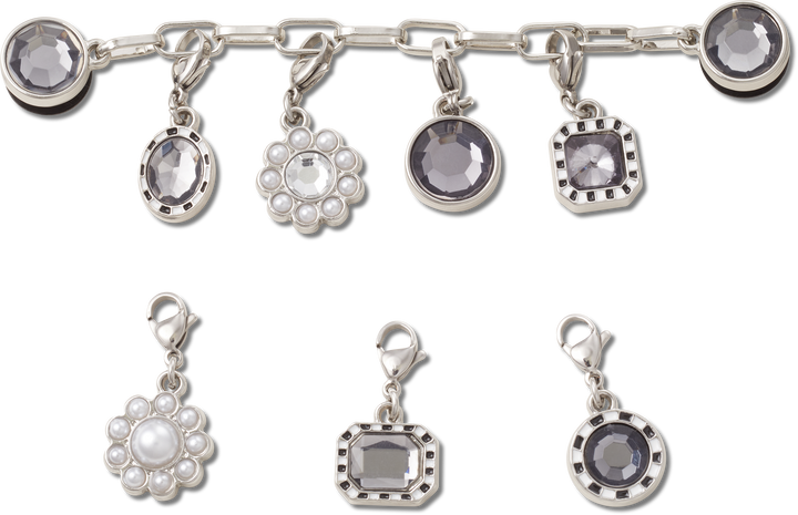 Silver Adjustable Charm Chain