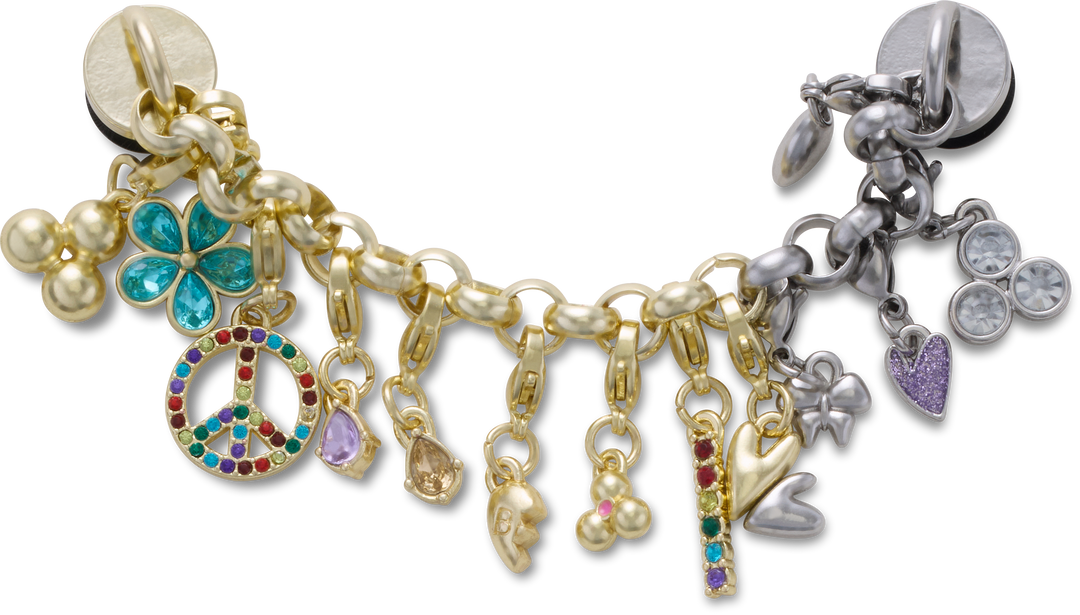 Gold Silver Adjust Charm Chain