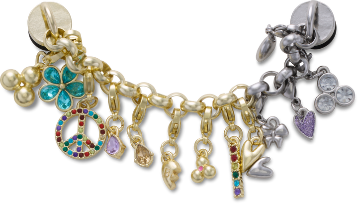 Gold Silver Adjust Charm Chain