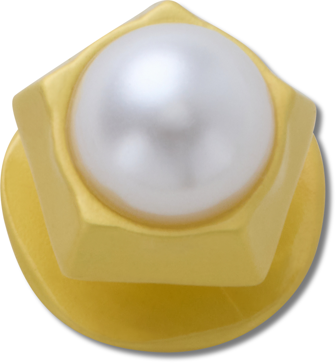Gold Pentagon Pearl