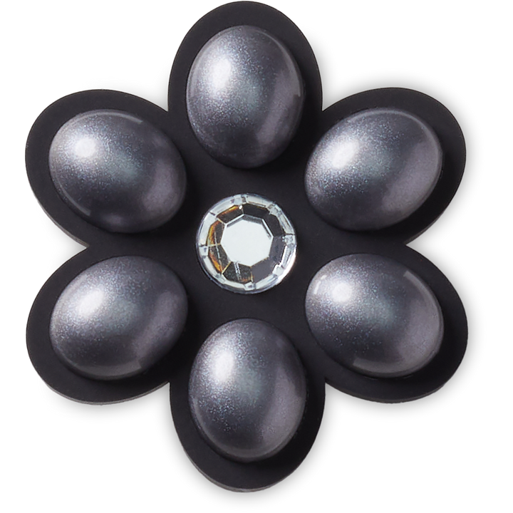Charcoal Flower Gem