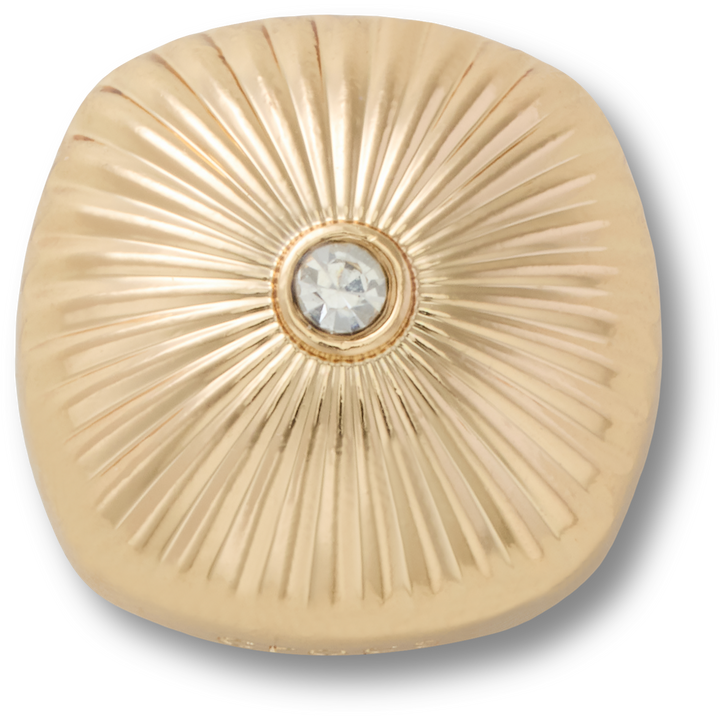 Gold SMT Gem Textured Stud